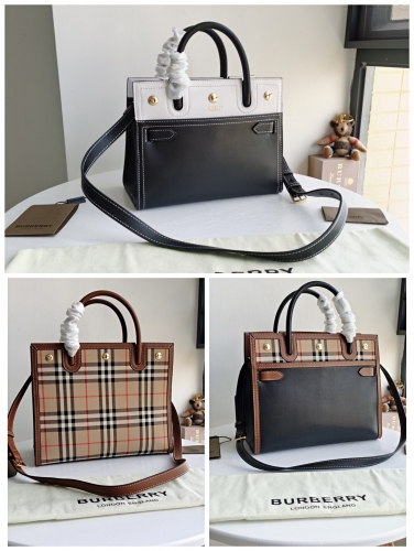 No.51048 BURBERRY 8871  32*15*25cm / 6641 26*13.5*20cm  Vintage Vintage Vintage plaid