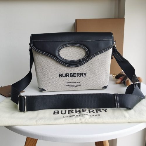 No.51086 BURBERRY 32 x 9 x 22cm  Horferry printed canvas and leather