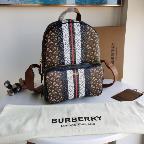 No.51114 BURBERRY  80193461  23 x 11 x 32cm  Eco-friendly canvas backpack