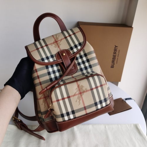 No.51107 BURBERRY  23*13*29cm  Imported from Italy, vintage Brown, 1.4-thick cowhide