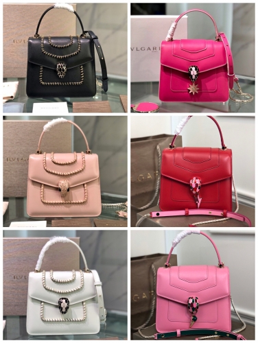 No.51190 BVLGARI  38329   18cm  Handbag