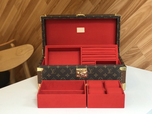 No.20779 LV M47004SB jewelry box 39-18-17cm more colors pls contact us rtt ewo jewel box Jewelry case lv volt