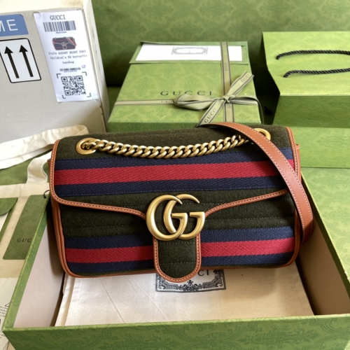 No.20783 Gucci 443497 26*15*7cm GG Marmont