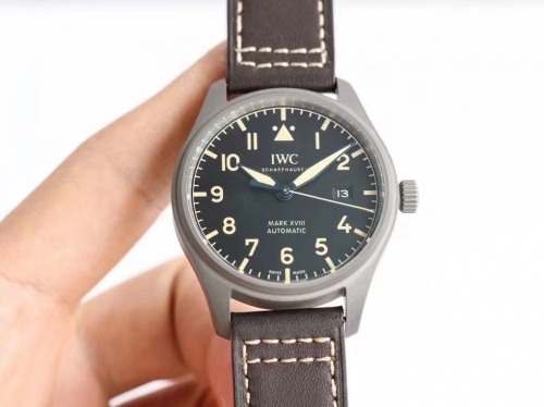 No.90349 2021 40mmX11mm  IW327006 Mechanical Wristwatch for men  Japan Mayuda 9015 movement, Grade 5 titanium