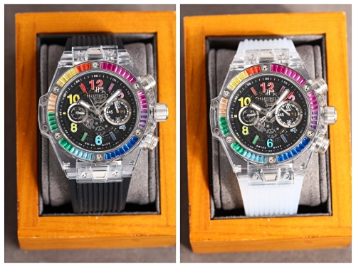 No.90452 2021 Big Bang series 411. X. 4802. RT “See-through wristwatch.”