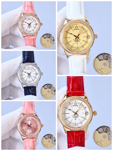 No.90458 2021  Lady Jewelry Series, upgrade V4 version, the original import of full-automatic Mechanical Movement, 316L steel case, Mirror 9 Sapphire 