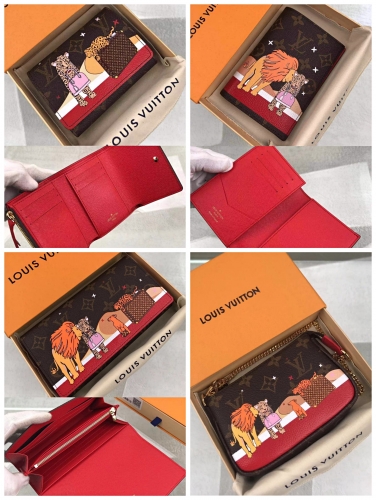 No.51311 M63830 15.5*10.5*4cm The small bag  M63424 19*10.5*2cm Sarah wallet   M63326 12*9.5*1.5cm Victorine wallet   M63486 10*14*2.5cm Canvas versi