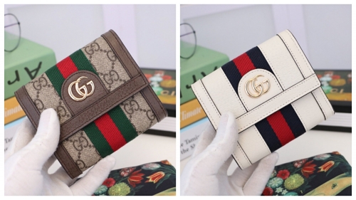 No. 51420  :523174  12.5*10*3cm  Ophidia collection Wallet  Imported top layer cowhide