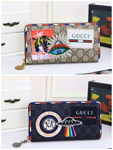 No. 51430   473909  496342  19*10.5*2.5cm Full Zip Wallet  GG supreme advanced artificial canvas