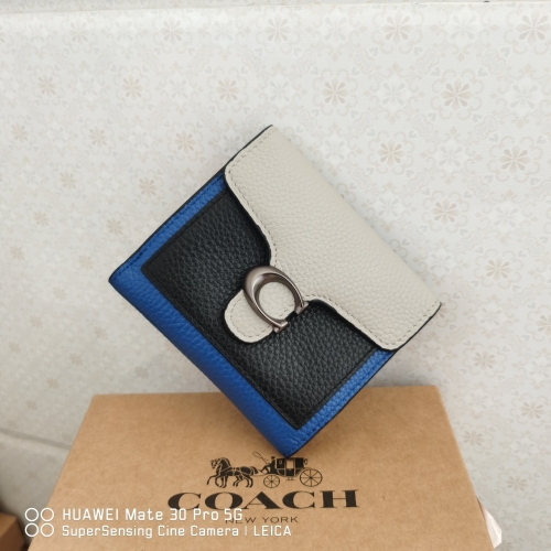 No. 51696  76292  12*10cm  Contrast tabby short wallet wallet