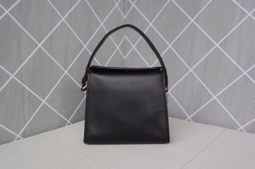 No. 52012  1980-137  22*19*8cm   Show style, turnlock women's Vintage Box Bag