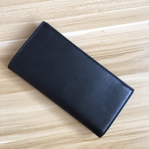 No. 51989  74978  20*10*2*cm  Men's long grain head leather wallet, casual suit clip