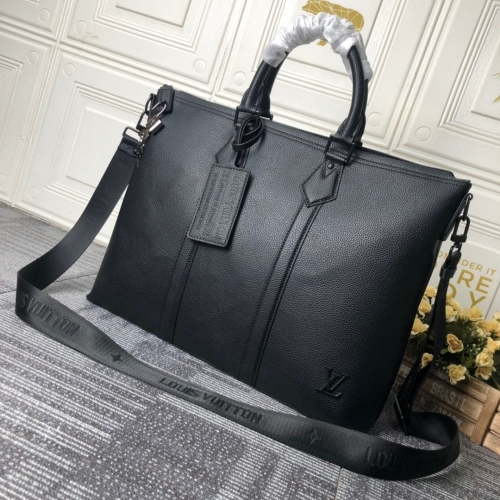 No. 52228   m59159  38*29.5*7cm   m59158   43*33.5*16cm  Briefcase briefcase, aerogram grain cow leather