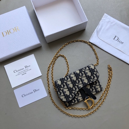 No. 52274  M928  11.5*7.5*2cm  Jacquard cloth Dior oblique nano handbag