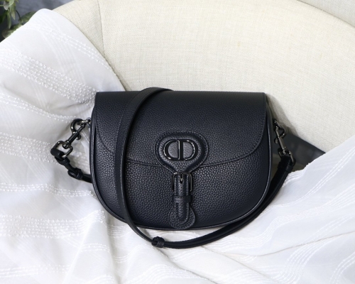 No. 52286  M8010  22*17*6cm  Top original leather [litchi pattern series] black gun buckle, Bobby handbag