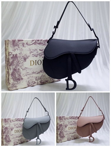 No.52323   6680  25.5×20×6.5cm  Dior saddle, frosted series