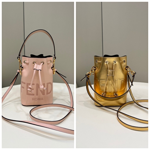 No.52414  8288  18×12×10cm  Bucket bag, Italian leather