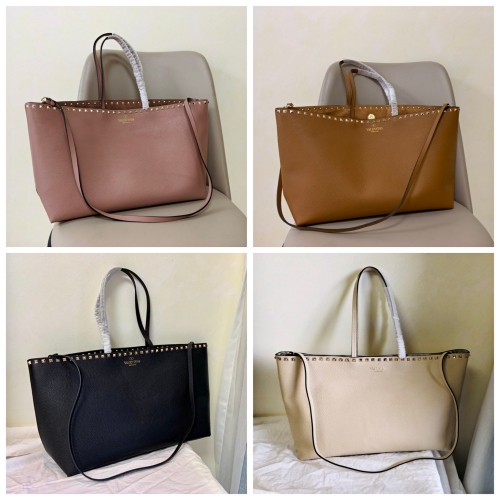No.52395  0071  48 × 27.5 × 12.5cm  Calf leather shopping bag