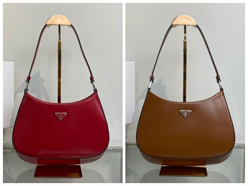 No.52516  1BC499  27*21*5cm  Armpit bag, imported leather, open bead calfskin material