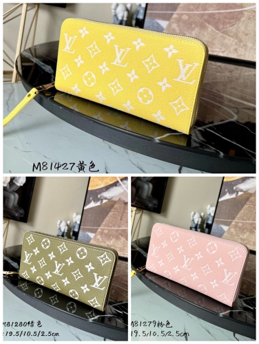 No.52637  M81427  M81279  M81280   19.5*10.5*2.5cm  Spring in the city collection, zipper wallet