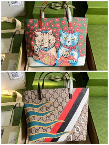 No.52977 410812 21*20*10cm Children's bag cartoon pattern shopping bag shipment