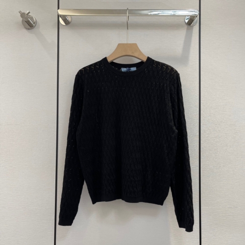 No.90477  PRADA size：S M L Hollow out sweater