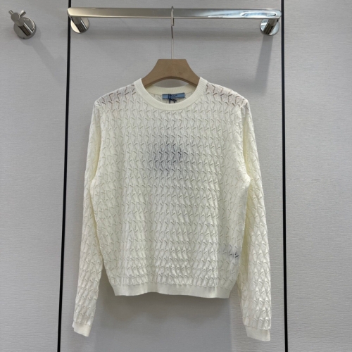 No.90476  PRADA   size：S  M  L  Hollow out sweater