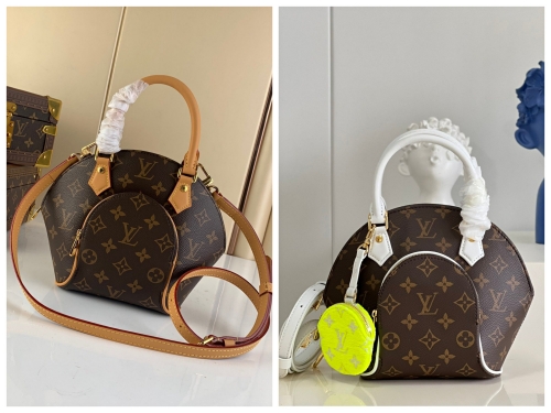 No. 53190   M20752    22.5*19.5*10cm   Ellipse BB handbag, Monogram canvas + cow leather