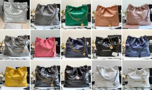 No.53345   3262  48*45*10cm   3261   39*42*8cm   3260  35*37*7cm  22s handbag, bright calfskin