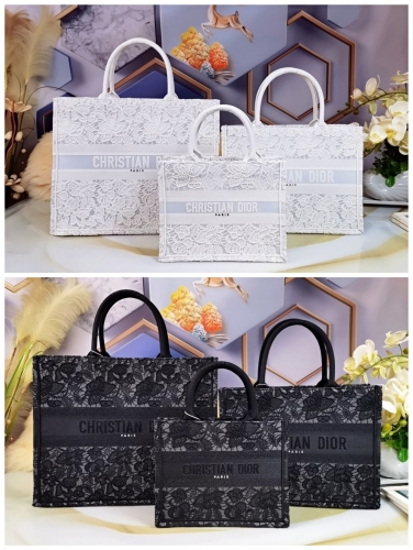 No.53426   41.5*35*18cm     36.5*28*17.5cm     26.5*21*14cm  New pattern lace embroidery, Book Tote Handbag