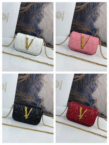 No.53591   DBFH209   16*6*10cm   Fashion style, Virtus dinner bag, V pattern quilted cow leather