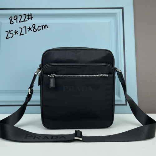 No.53670   8922    25*27*8cm   Men's portable shoulder bag, original imported waterproof fabric