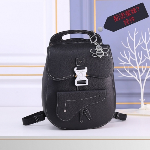 No.53607   1ADBA011YKK_H00N    28*40*12cm   Gallop backpack, black grain cow leather