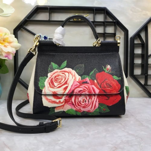 No.53985   25*20*12cm Printed messenger bag with mirror