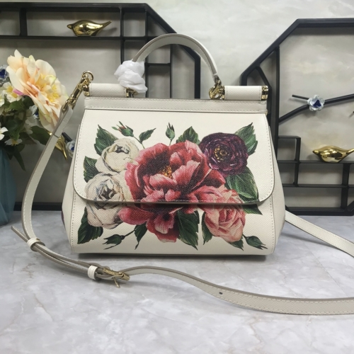 No.54013    25*20*12cm Cowhide print, messenger handbag, with mirror