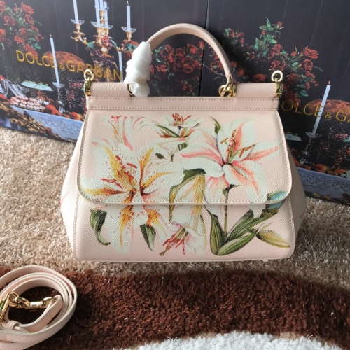 No.54021   25*20*12cm Cowhide print, messenger handbag, with mirror