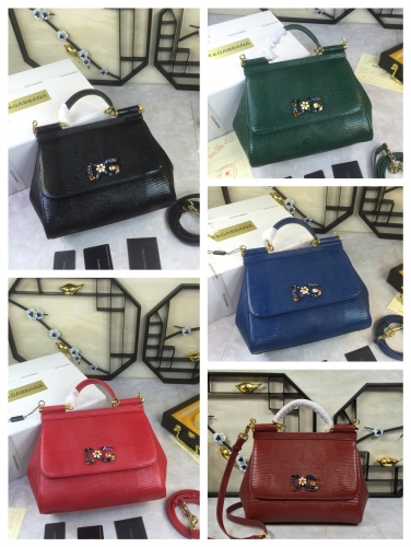 No.54023 4136  25*20*12cm Lizard drill portable messenger bag, imported top layer of lizard grain cow leather