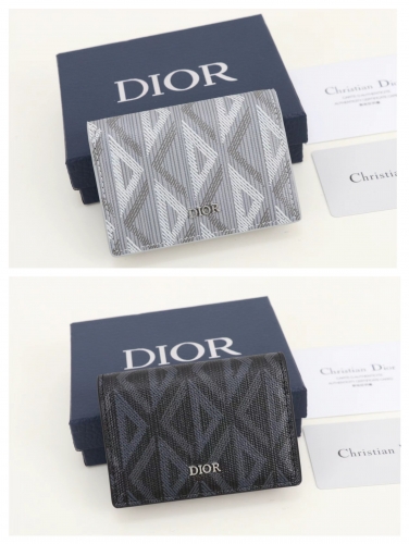 No.54306    2ESCH136   10*6.8*1.2cm Contacts, Dior Grey CD Diamond Canvas