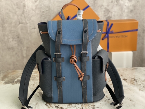 No.54467   M21373   32*39*12cm  Backpack Collection, Christopher Small Backpack, Taurillon Leather