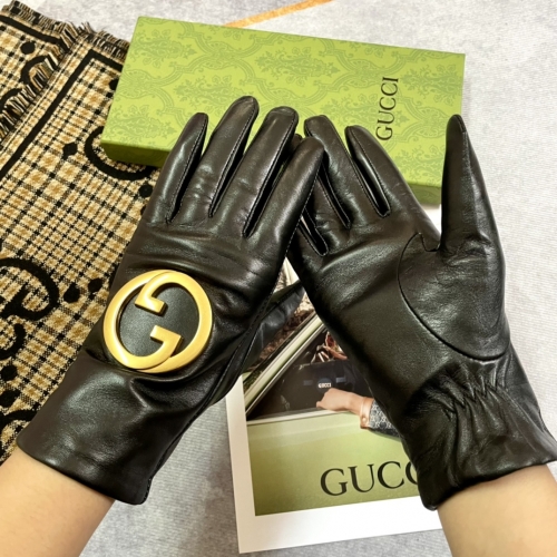 No. 90558   Gucci  size:M L Sheepskin gloves, 100% imported lambskin inner cashmere