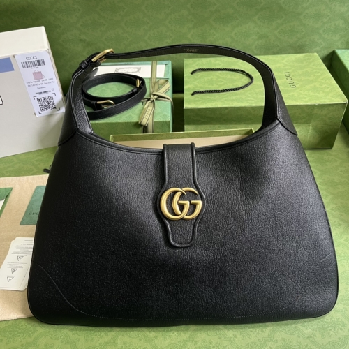 No.54849   726322    47*43*3cm   Gucci Cosmogone series shoulder bag large black/original leather