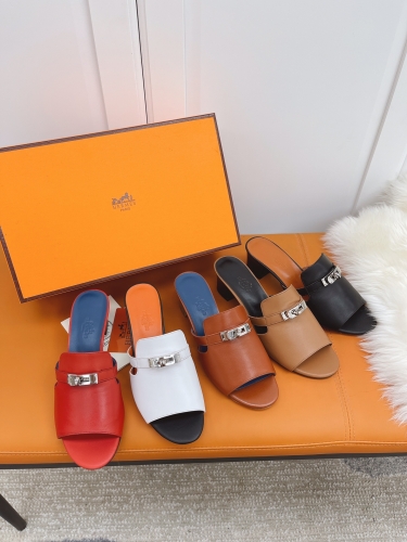 No.62848   Hermes  size 35-41 2023 early spring counter new texture mop series