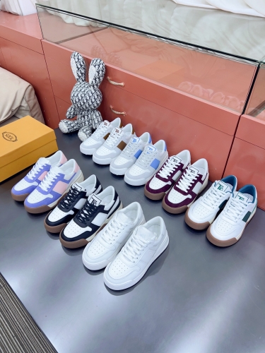 No.62930   size 35-45  TODS Todds 23vs the latest color-blocking casual sneakers in spring and summer