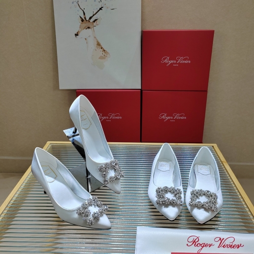 No.63154   RV size 34-41 Diamond buckle silk single shoe series