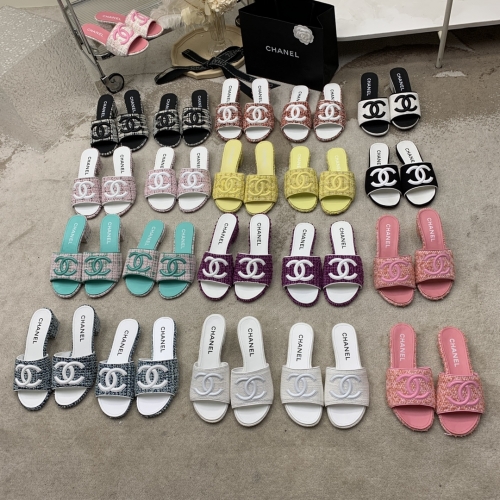 No.63198    CHANEL  size 34-41   2023  Spring/Summer Latest Slippers Fashion Versatile Collection