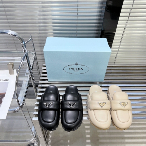 No.63203   PRADA   size 35-40  23/Early Spring  Bread Shoes, Baotou Tuo