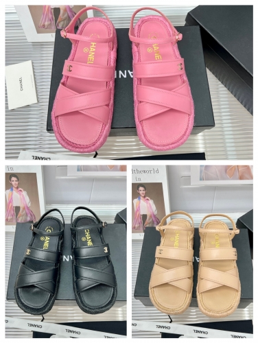 No.63280    CHENL size 35-40  23 New style of early spring vacation series, honey slippers