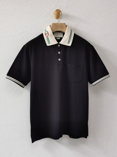 No.90654    size   XS  S   M  L  Interlocking double G cotton polo shirt shirt