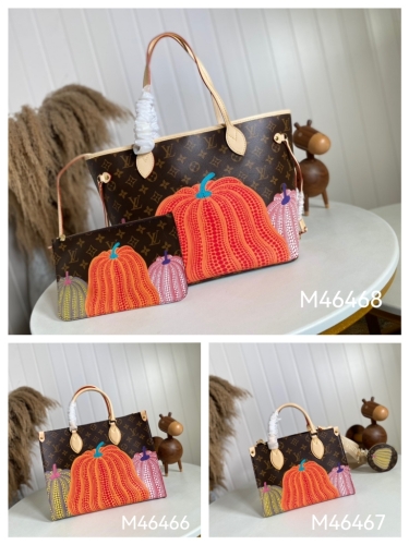 No.55104  M46467  25*19*11.5cm     M46466  35*27*14cm   M46468  31*28*14cm YK OnTheGo handbag