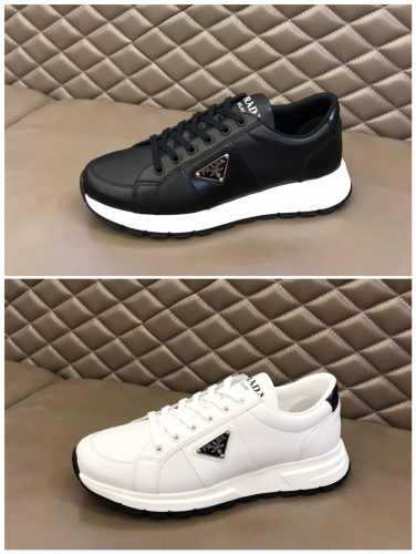 No.63387    PRADA   size 38-44  Men's fashionable sports series, made of calf leather material